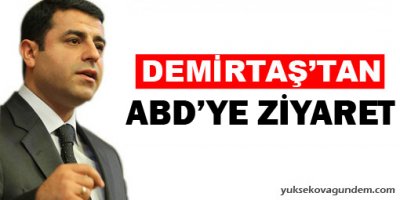 HDP heyeti ABD'ye gidiyor