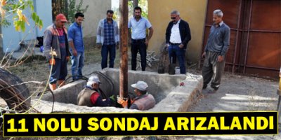 11 Nolu Sondaj Arızalandı