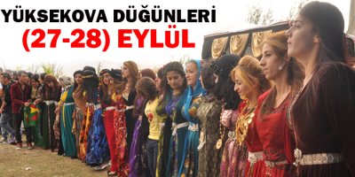 Yüksekova Düğünleri (27-28) Eylül 2014
