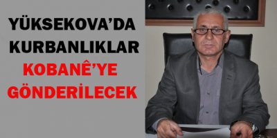 kurbanlıklar Kobane'ye gönderilecek