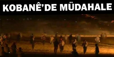 Kobanê sınırında müdahale