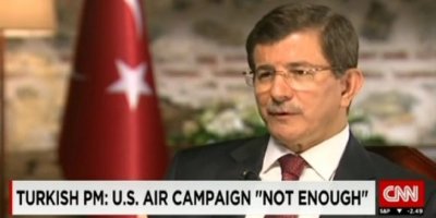 Davutoğlu: Kobaniye müdahale edilecekse Esada da edilsin