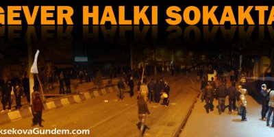 Yüksekovalılar Kobani için sokakta