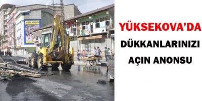 Yüksekova'da hayat normale dönüyor