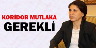 Asya Abdullah: Koridor mutlaka gerekli!
