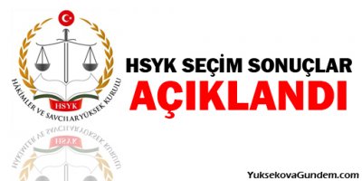 HSYK seçim sonuçları açıklandı