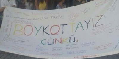 Mersin Üniversitesi'nde Kobani boykotu