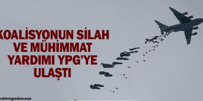 YPG: Koalisyonun Silah Ve Mühimmat Yardımı Ulaştı