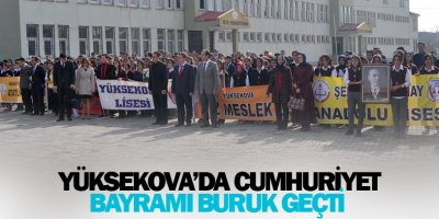 Yüksekovada Cumhuriyet Bayramı Kutlamaları