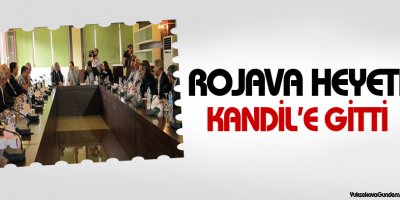 Rojava heyeti Kandile gitti