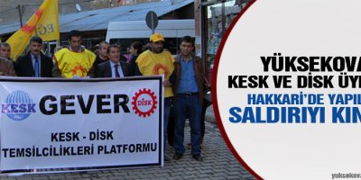 Hakkari'de Yapılan Saldırı Kınandı