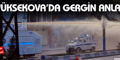 Yüksekova'da Gergin Anlar