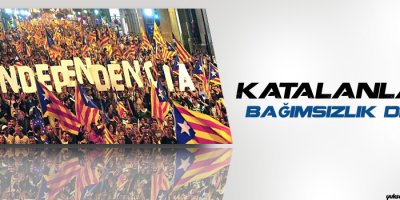 Katalanlar bağımsızlık dedi
