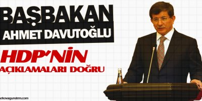 'HDP'nin açıklamaları doğru'