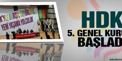 HDK 5. Genel Kurulu başladı