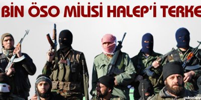 14 bin ÖSO milisi Halepi terketti