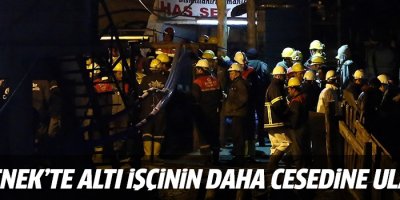 Emenek'te 6 işçiye daha ulaşıldı