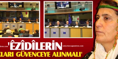 'Êzîdîlerin hakları güvenceye alınmalı'