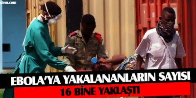 Ebolaya yakalananların sayısı 16 bine yaklaştı