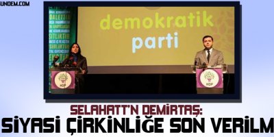 Demirtaş: Bu siyasi çirkinliğe son verilmeli