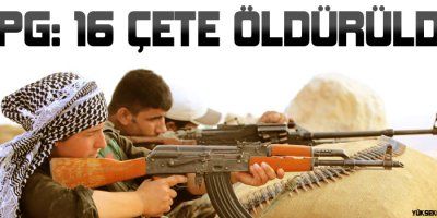YPG: 16 çete öldürüldü