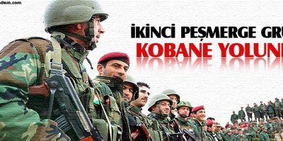 İkinci peşmerge grubu Kobanê yolunda