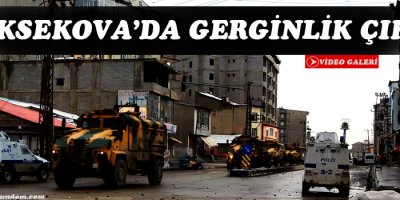 Yüksekova'da Gerginlik Çıktı