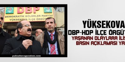 DBP-HDP Basın Açıklaması Yaptı