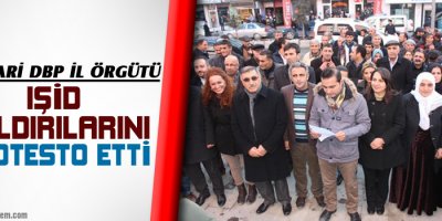DBP Işid saldırılarını protesto etti