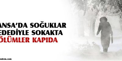 Fransada soğuklar nedeniyle sokakta ölümler kapıda