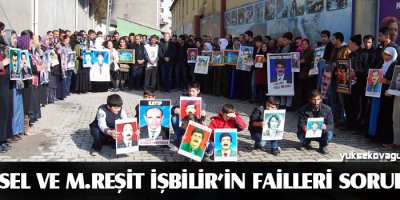 Veysel ve M.Reşit İşbilirin failleri Soruldu