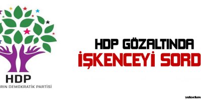 HDP gözaltında işkenceyi sordu