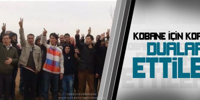 Kobanê için Korece dualar ettiler