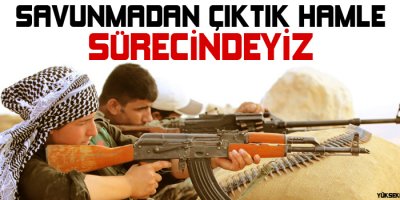 YPJ Komutanı Azime Deniz: Savunmadan çıktık hamle sürecindeyiz