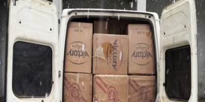 Yüksekova'da 52 bin 500 kaçak sigara ele geçirildi