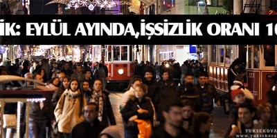 TÜİK: Eylül ayında işsizlik oranı 10,5