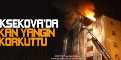 Baz İstasyonun'da Yangın