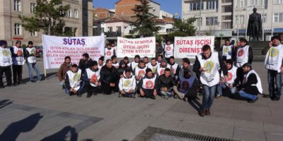 34 SÜTAŞ işçisi gözaltına alındı