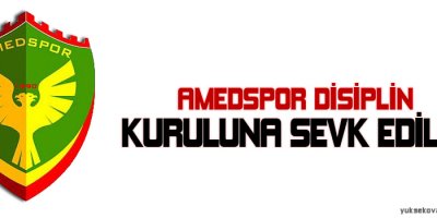 Amedspor disiplin kuruluna sevk edildi