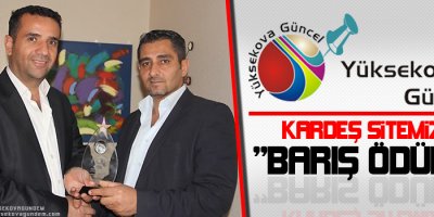 Kardeş Sitemize Barış Ödülü