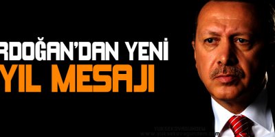 Cumhurbaşkanı Erdoğandan yeni yıl mesajı
