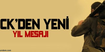 KCK'den yeni yıl mesajı