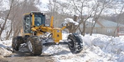 3 köy 7 mezra yolu ulaşıma kapandı