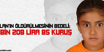Ceylanın öldürülmesinin bedeli; 28 bin 208 lira 85 kuruş