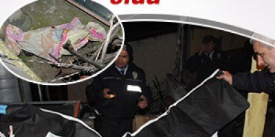 Dama bırakılan bebek donarak öldü