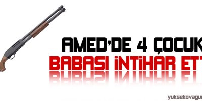 Amed'de 4 çocuk babası intihar etti