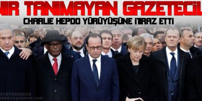 Sınır Tanımayan Gazeteciler, Charlie Hebdo yürüyüşüne itiraz etti