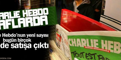 Charlie Hebdo raflarda