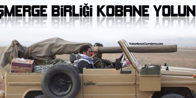 Peşmerge birliği Kobanê yolunda