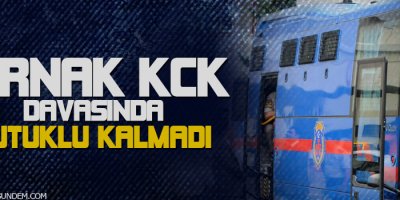 Şırnak KCK davasında tutuklu kalmadı